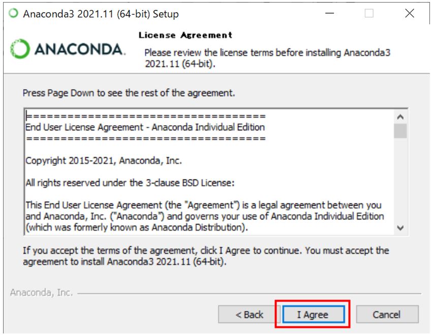 Anacondaのインストール方法３